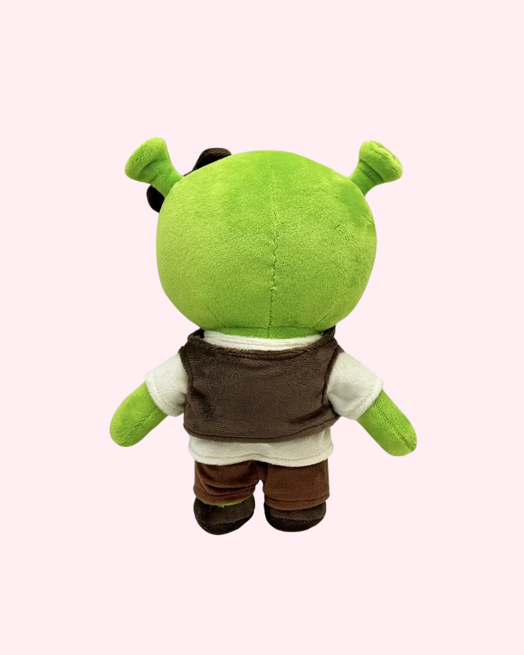 Shrek x Hello Kitty plush back view soft collectible toy