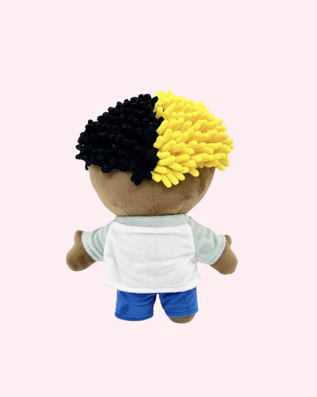 XXX Tentacion x Hello Kitty plush back view soft collectible toy