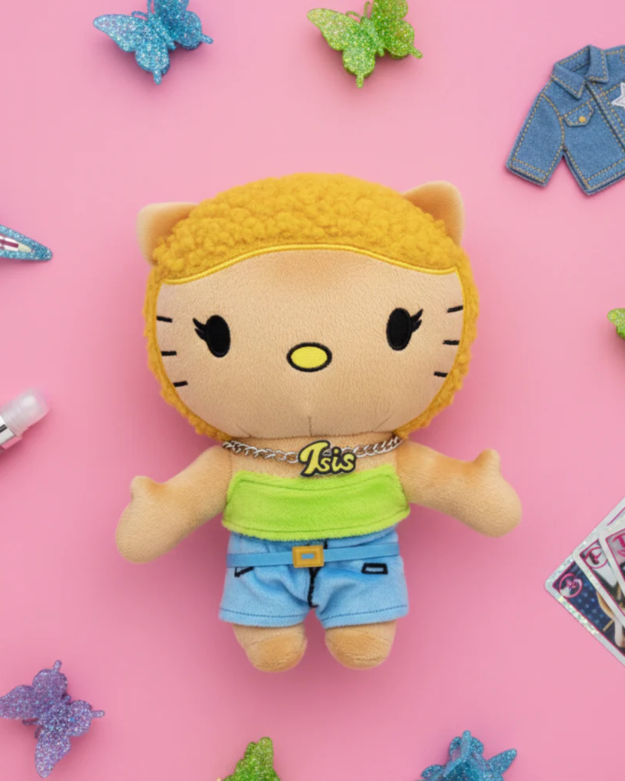 Ice Spice x Hello Kitty plush in YotaLitty decor