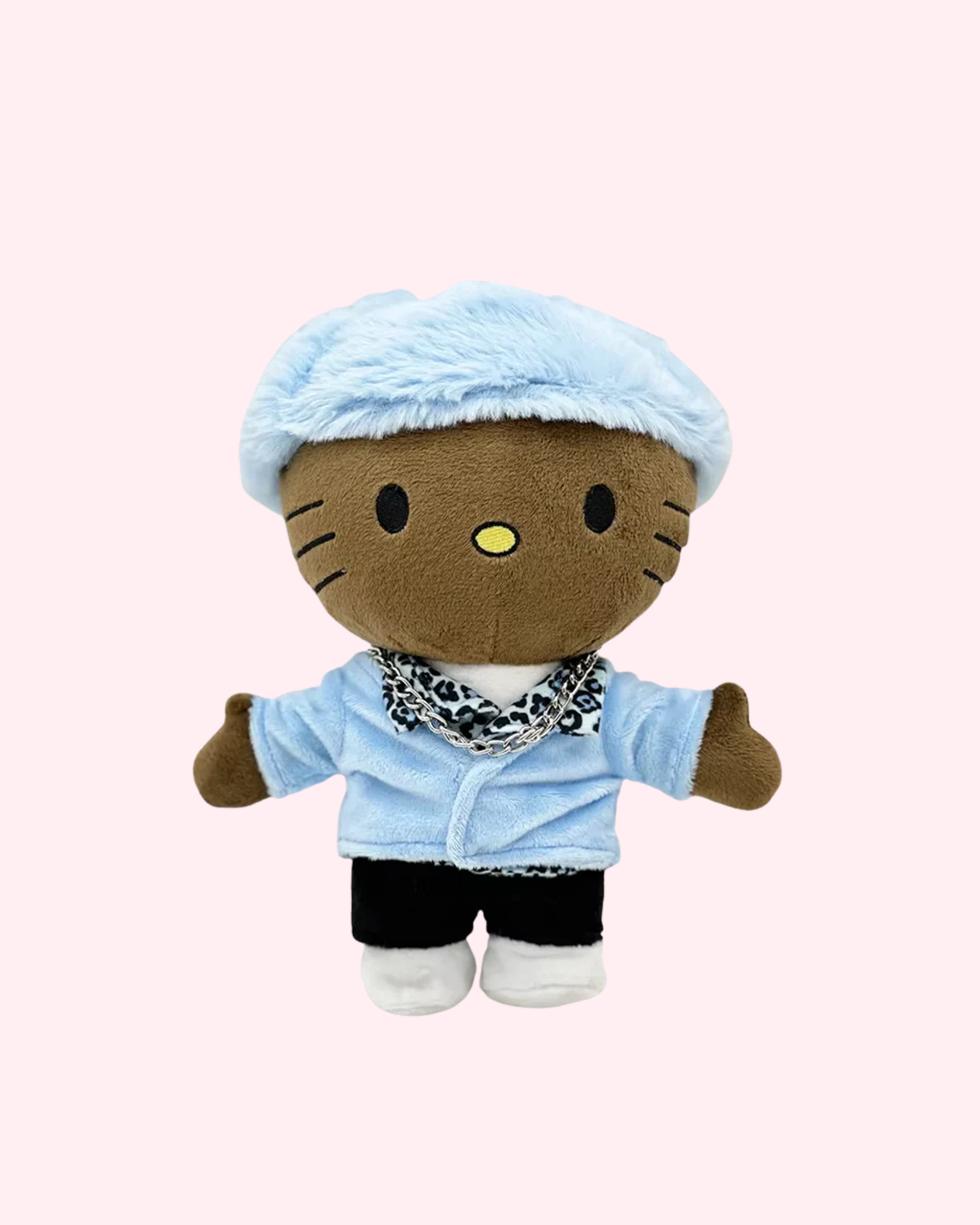 Tyler The Creator x Hello Kitty plush front view kawaii artist toy