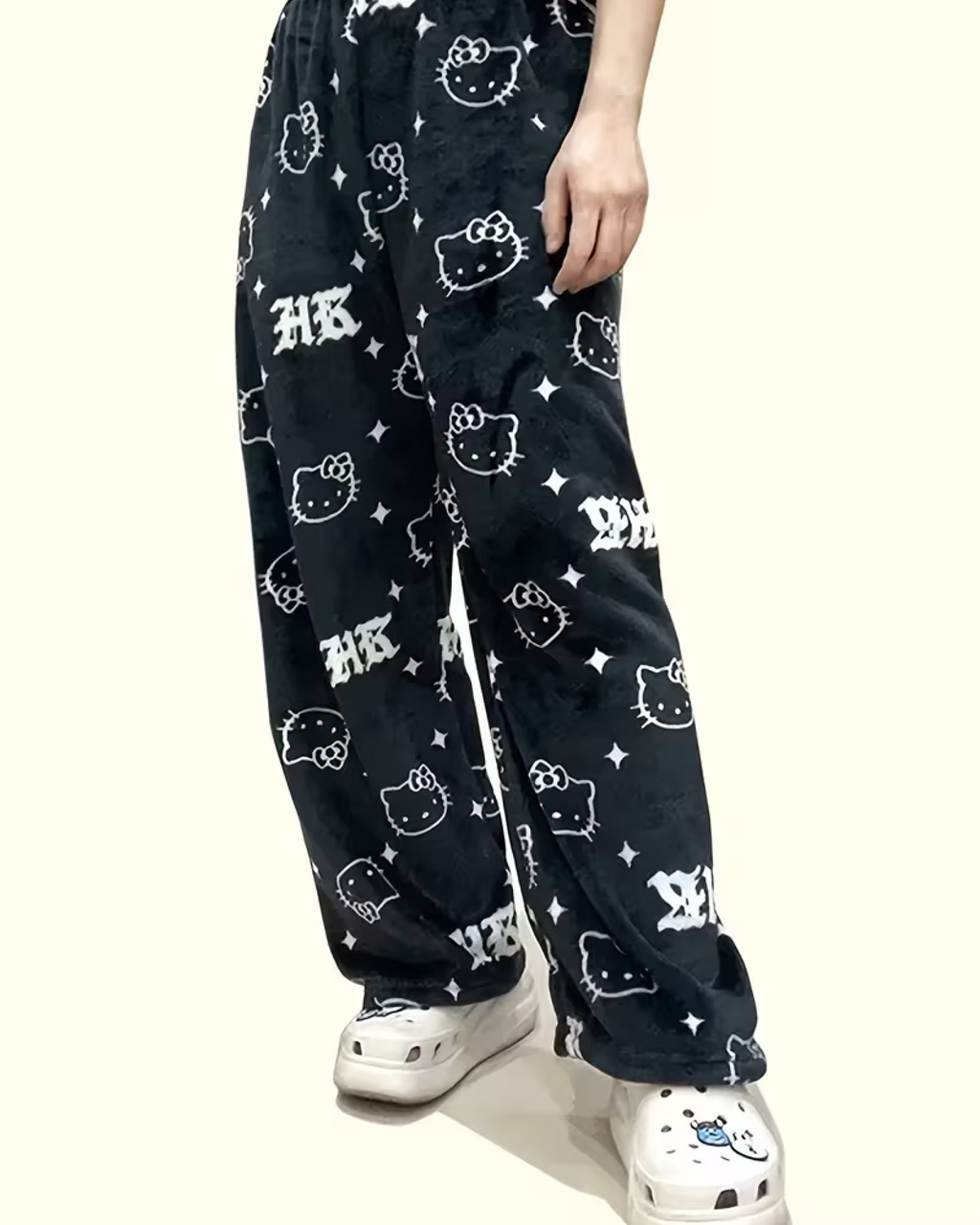 Hello Kitty Black HK Pajamas Pants