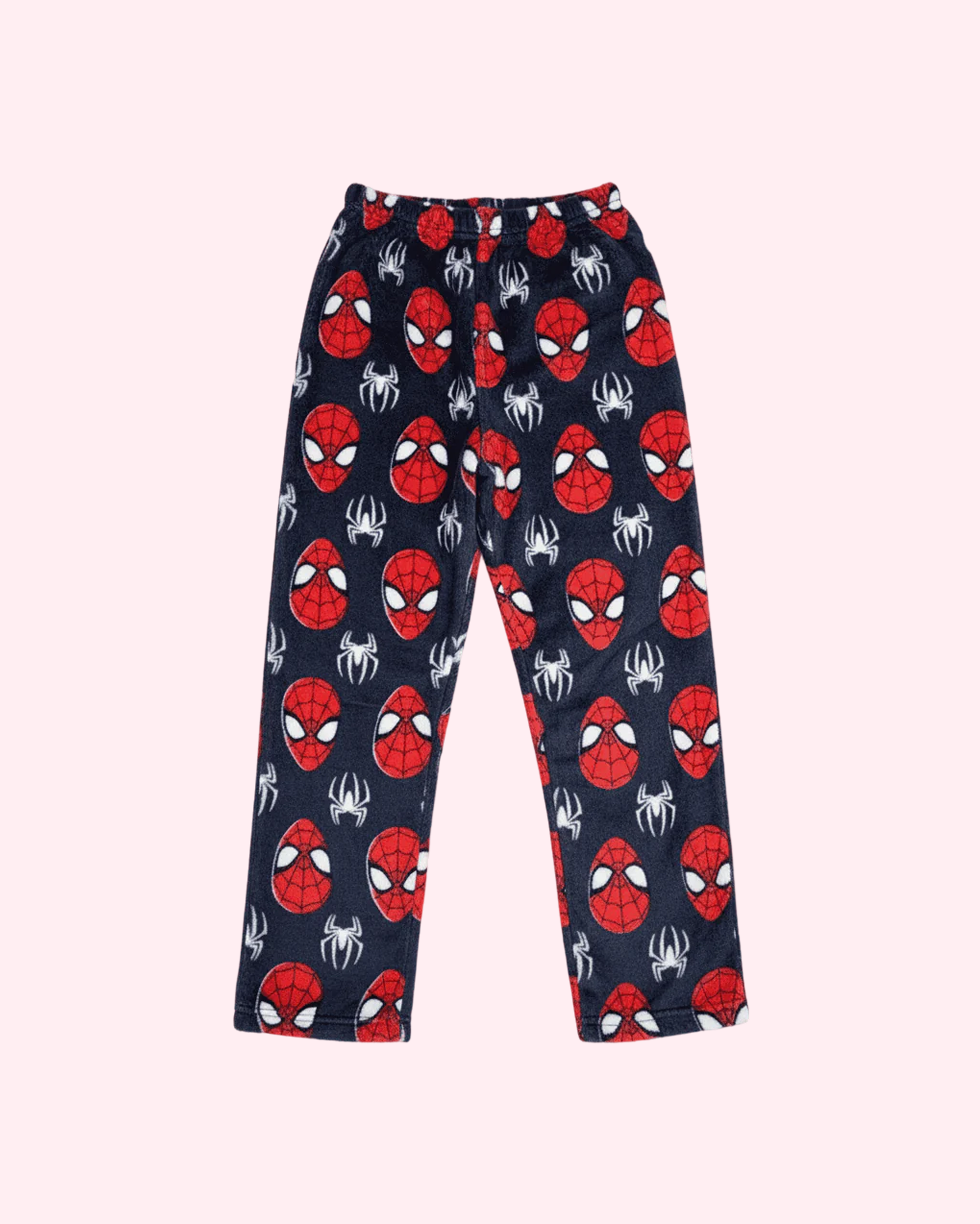  Blue Spider-Man pajama pants with spider all-over print