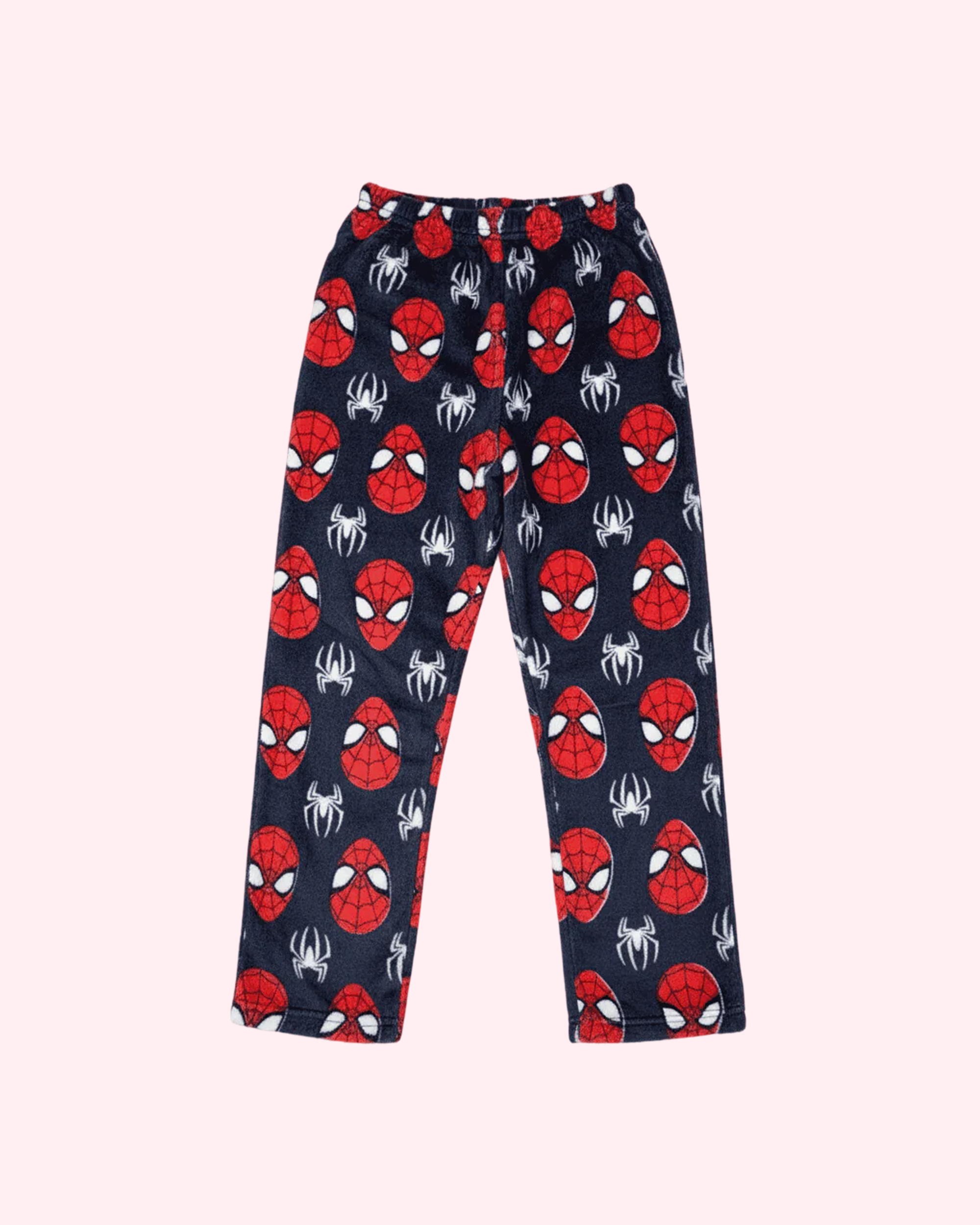 Spider-Man pajama pants with soft loungewear style
