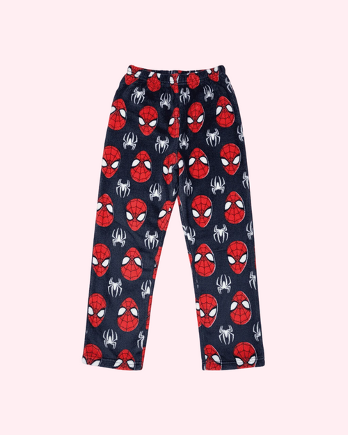 Spider-Man pajama pants with soft loungewear style