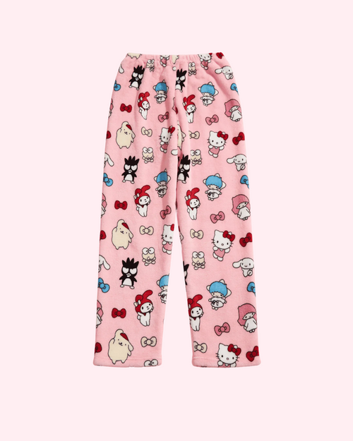 Hello Kitty and Friends pajama pants with kawaii print