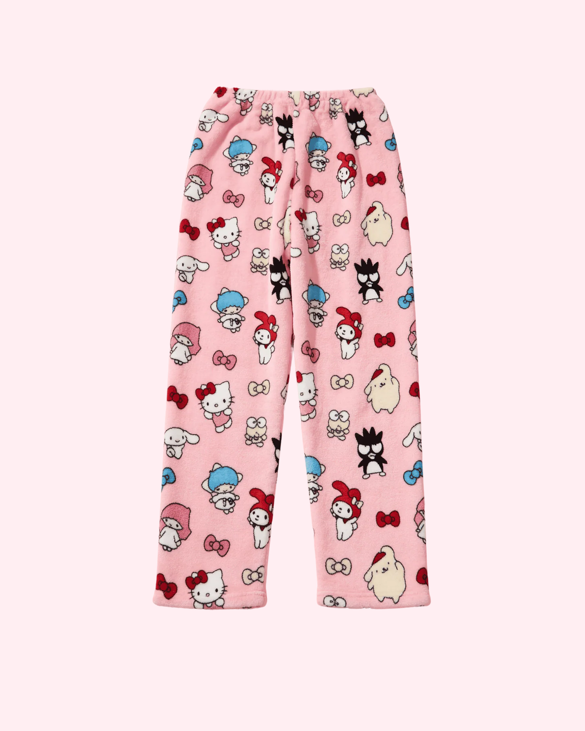 Hello Kitty and Friends pajama pants on white background