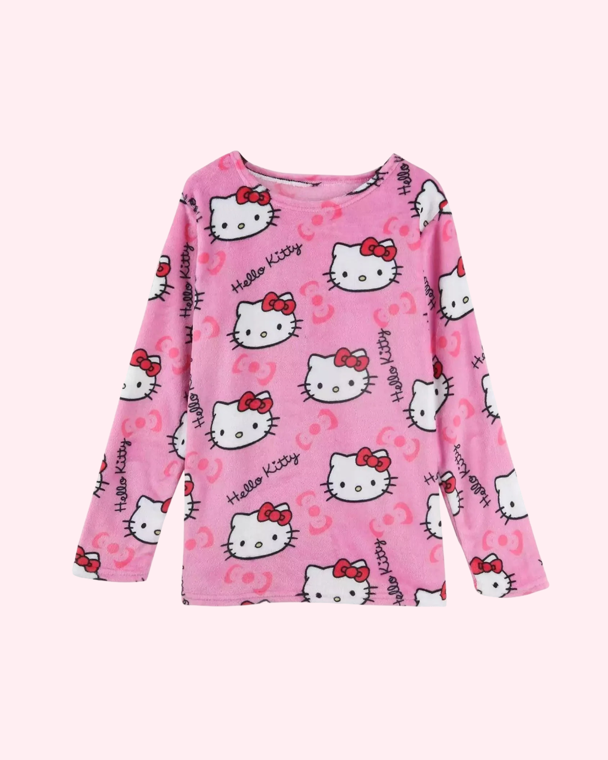 Hello Kitty Pink Pajamas Top