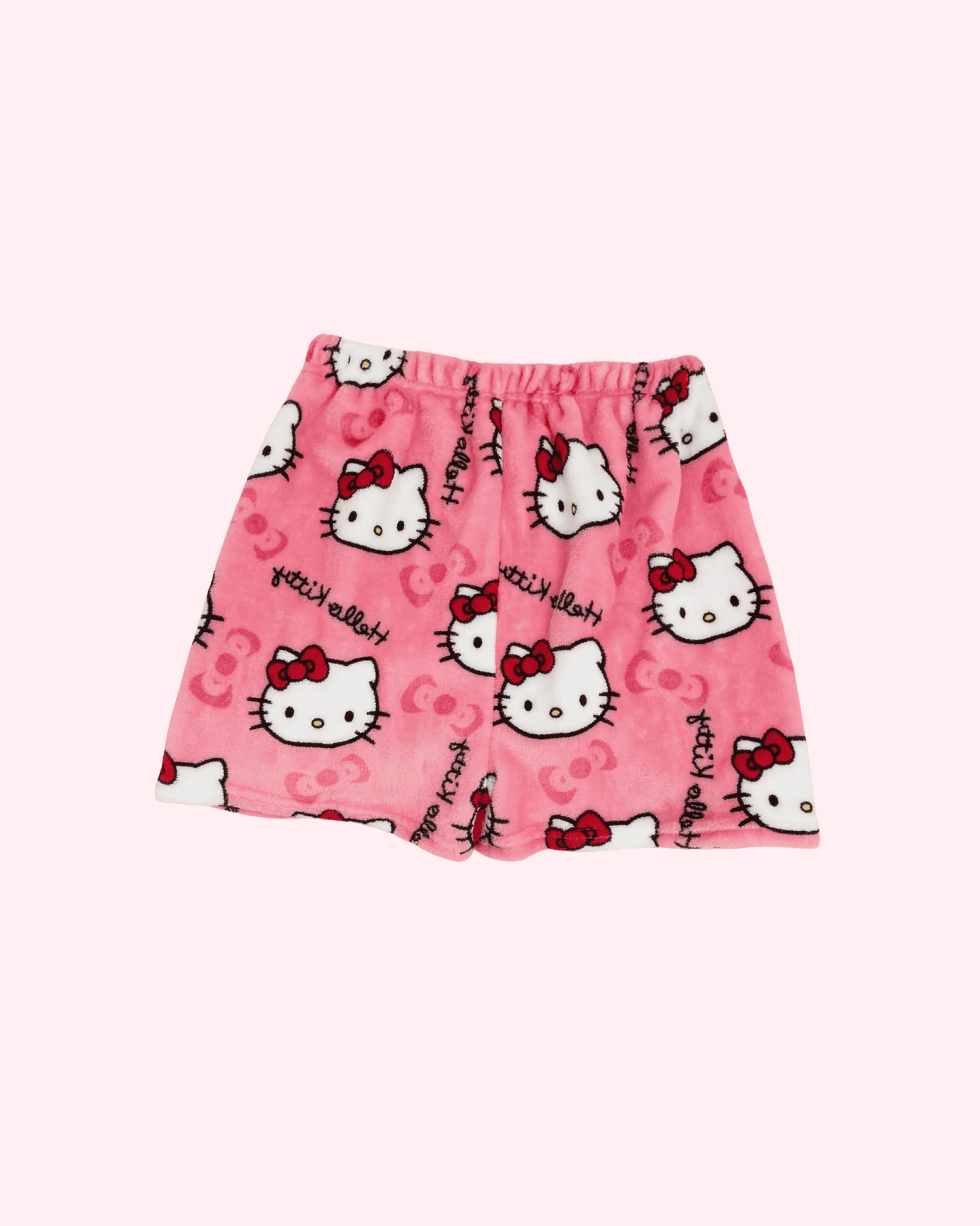 Hello Kitty Golden Pink Pajamas Shorts