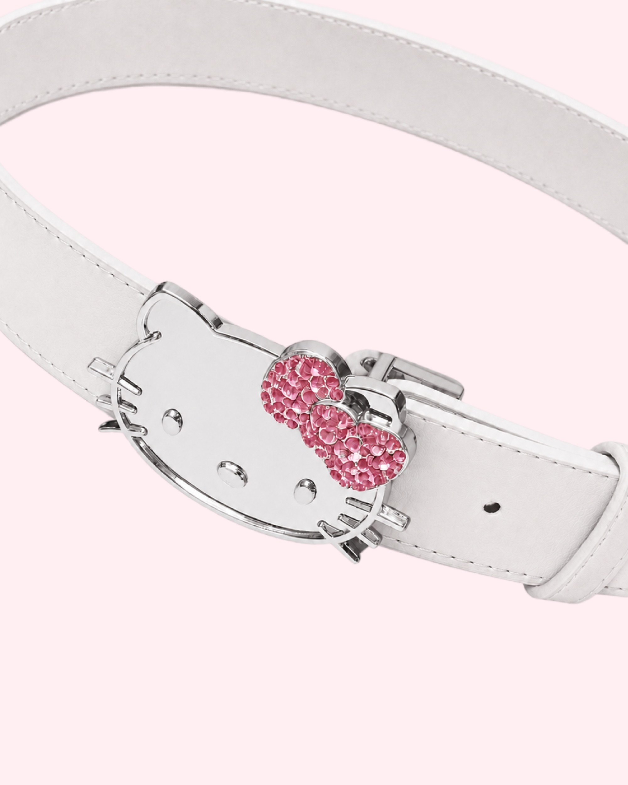 Hello Kitty White Belt