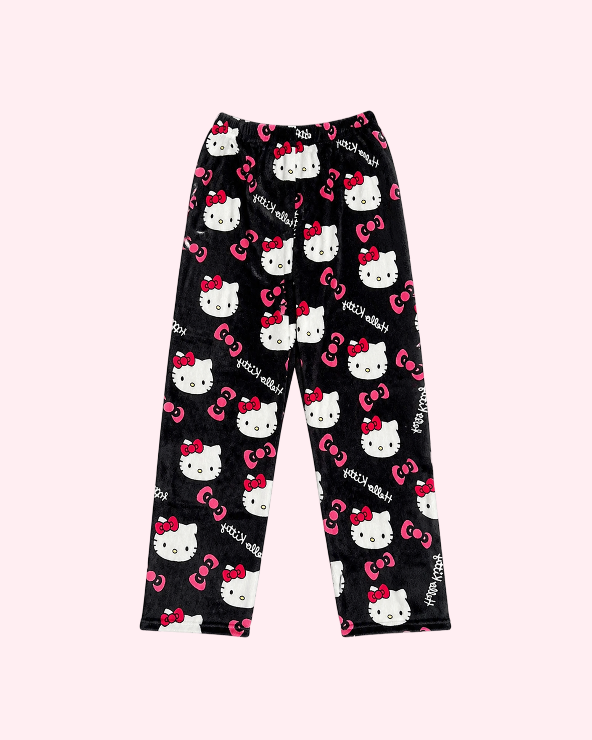 Hello Kitty Black Pajamas Pants