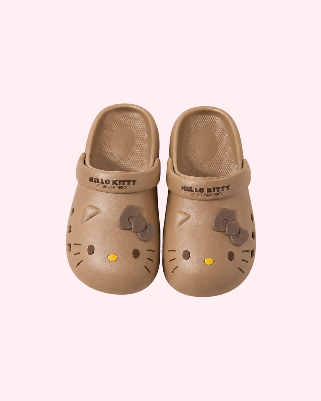 Hello Kitty Brown Clogs