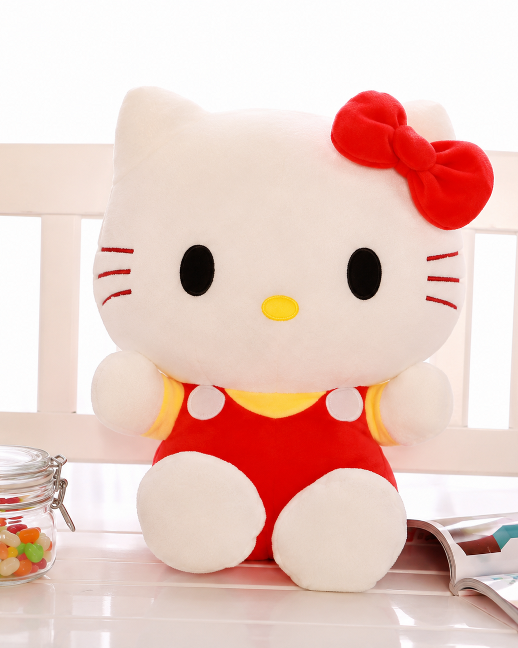 Red Hello Kitty Plushie 20cm