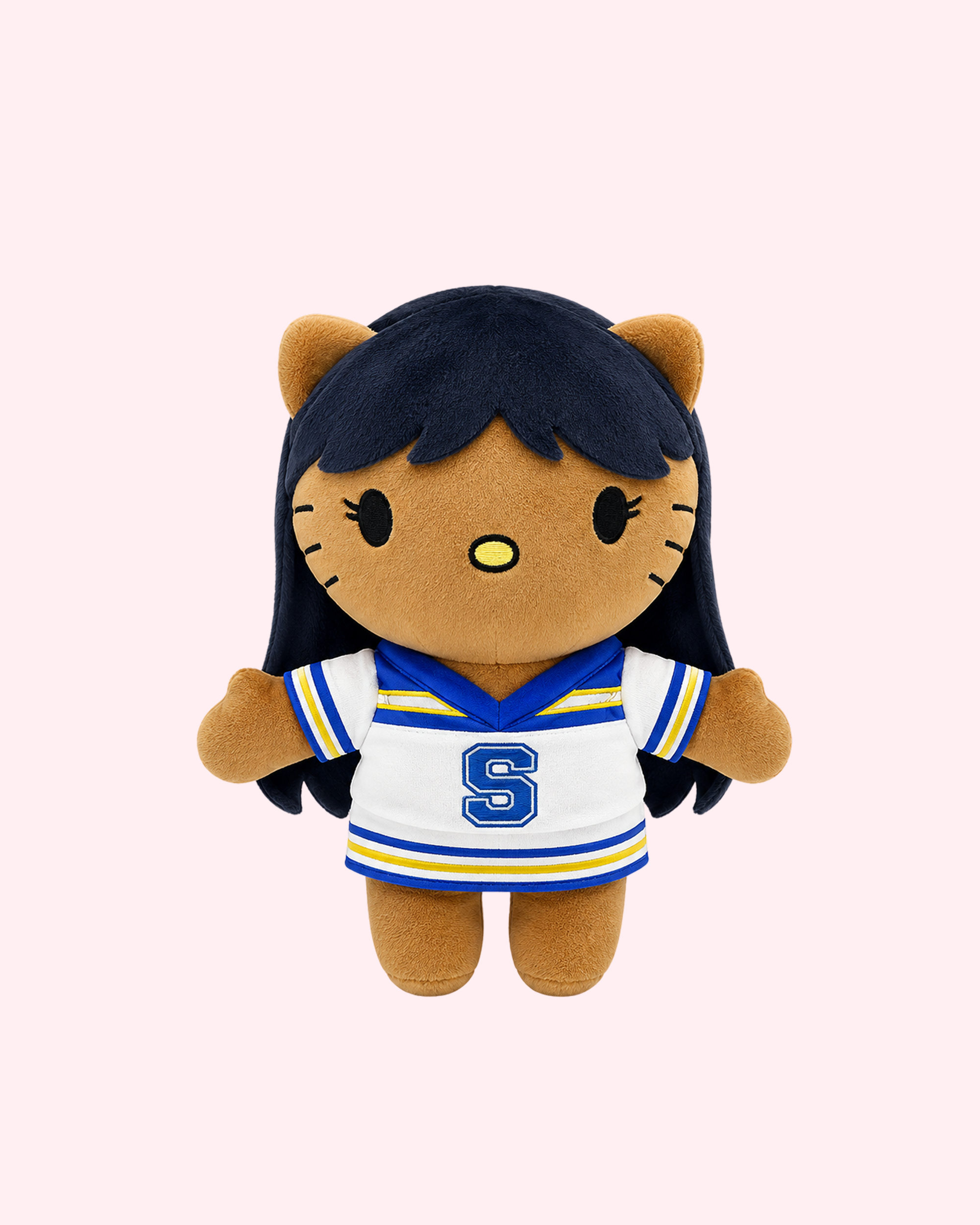 SZA x Hello Kitty plush with soulful dreamy kawaii style
