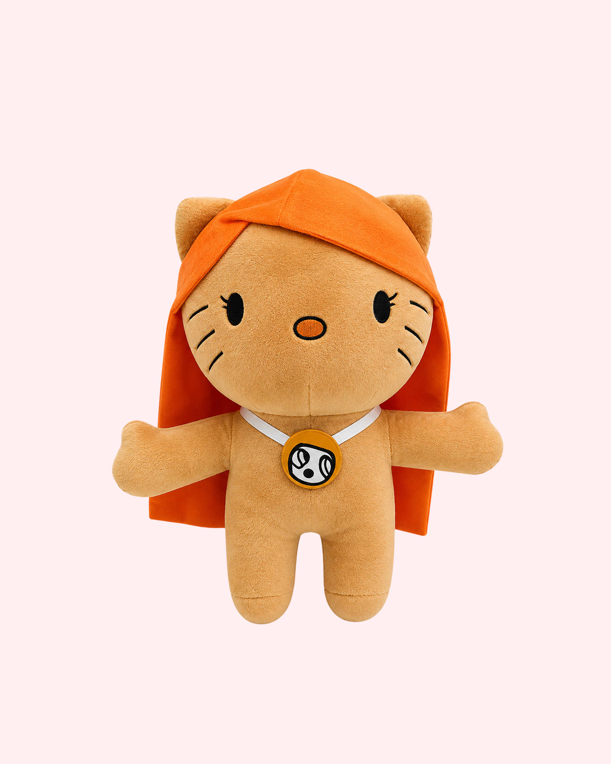  Ice Spice x Hello Kitty plush with icy girl rap kawaii style
