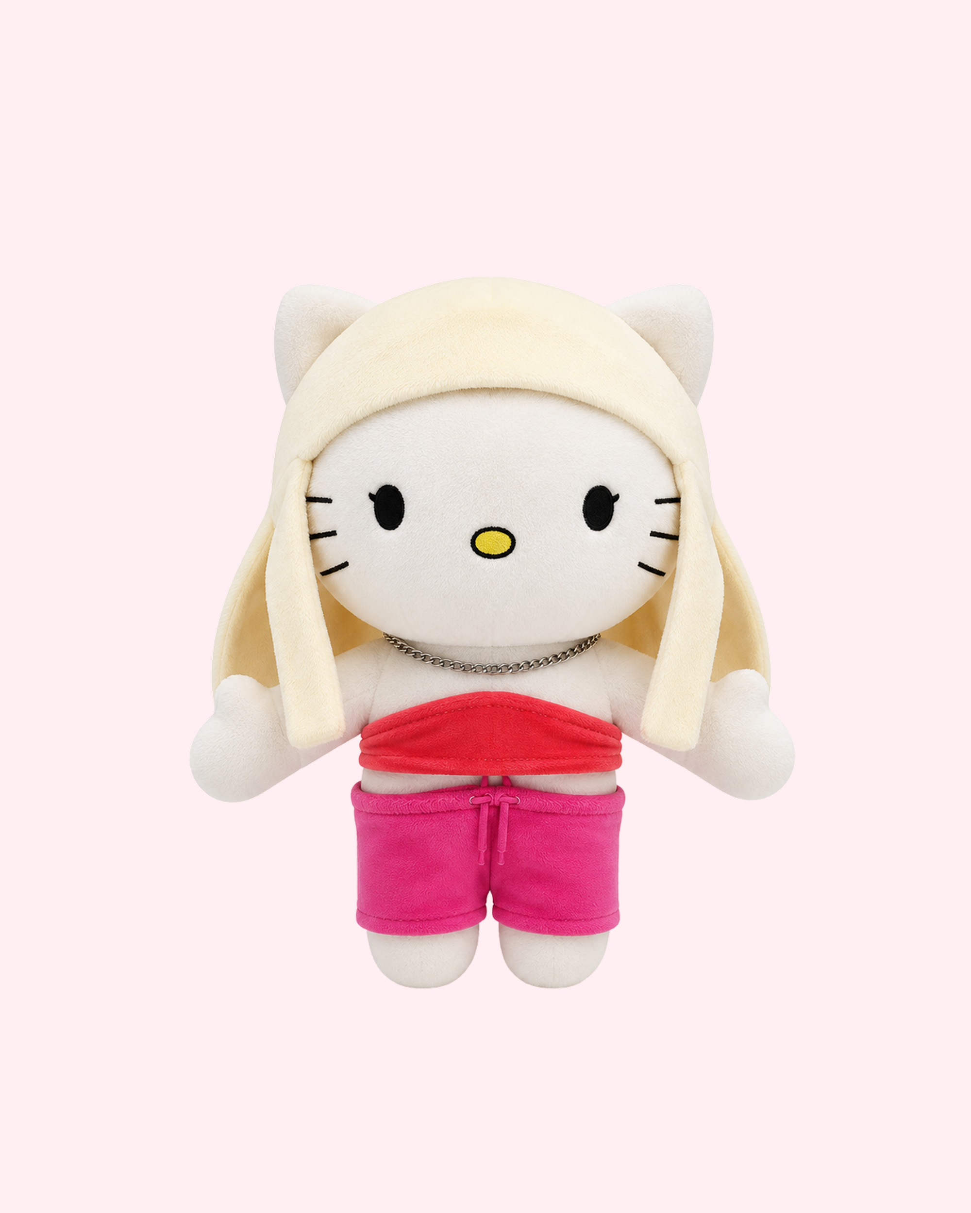  Taylor Swift x Hello Kitty plush with blonde pop star kawaii style