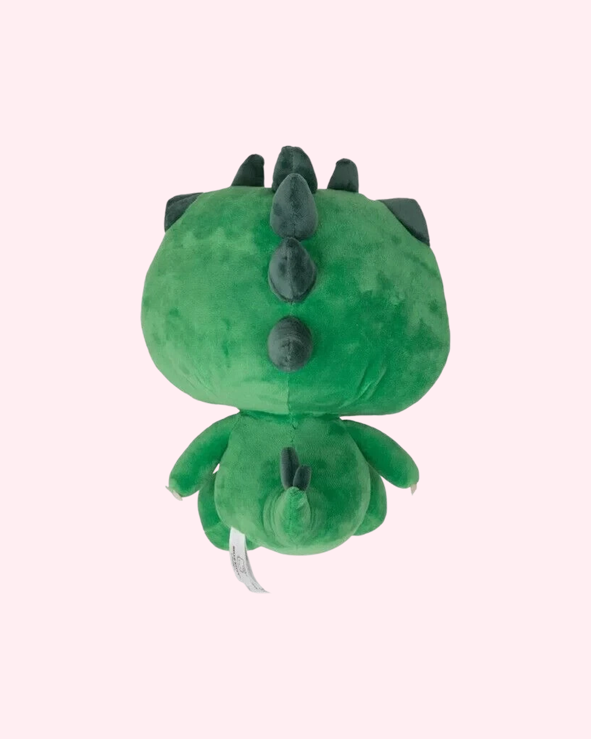 Cute green Hello Kitty dinosaur plush 35 cm with playful costume design and adorable collectible style